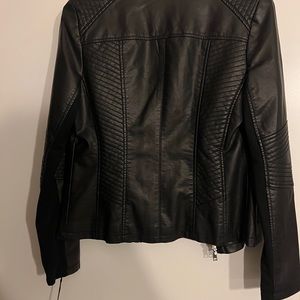 NWT Faux leather jacket